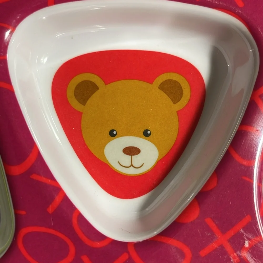 Divided plate from Fresh Decor Valentines NWT - Picture 5 of 7